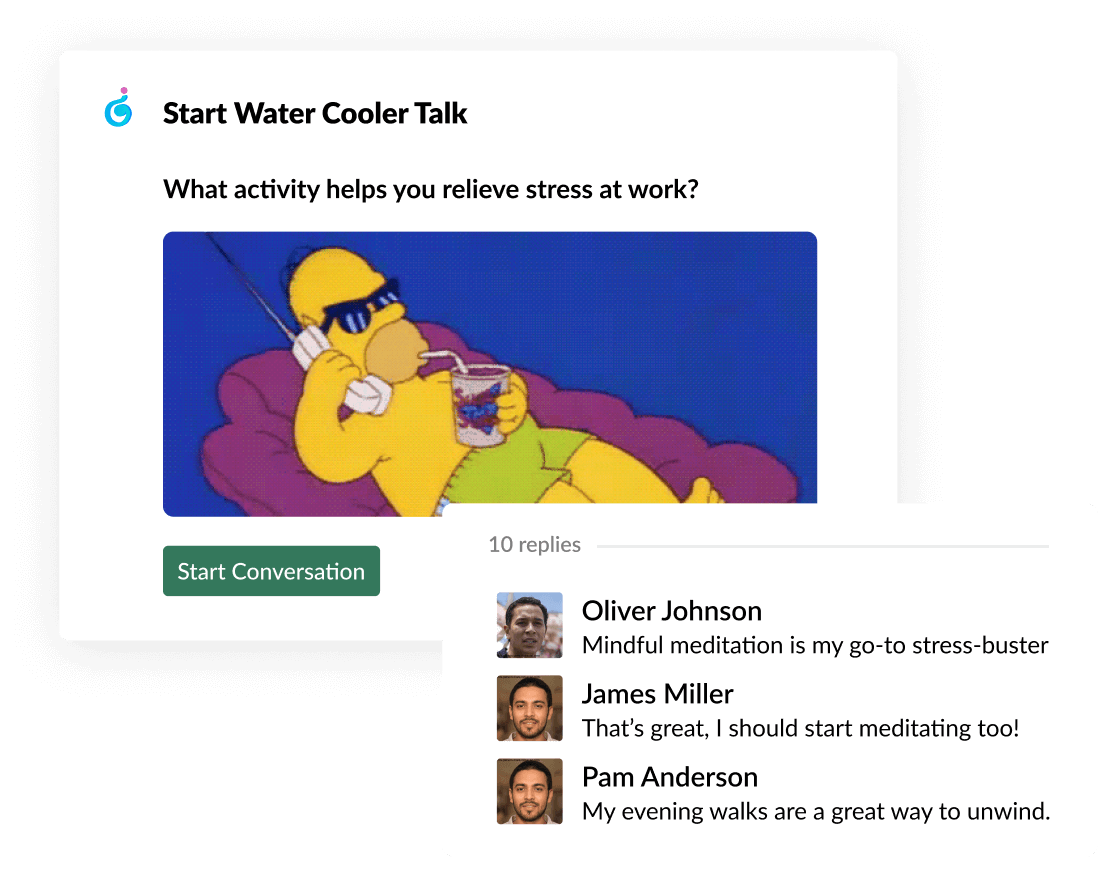 Virtual Water Cooler